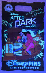 80952 - Disney After Dark Pin Event 2024: Disney Villains Take the Spotlight - Captain Hook and Peter Pan - Walt Disney World alternate image