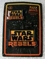 81079 - Star Wars Weekends 2014 - Star Wars Rebels Series Logo - Pin and Lanyard Medallion Set - Walt Disney World