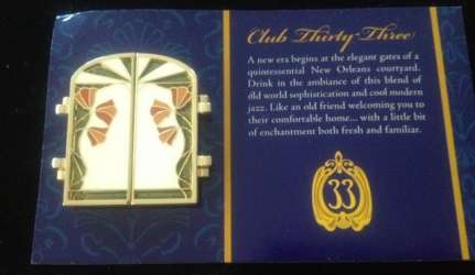 7802 - Club 33 - Grand Reopening Gates and Logo - Disneyland Resort