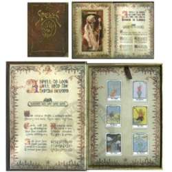 8282 - Haunted Mansion O'Pin House - Spell Book with Tarot Card Boxed Set - Disneyland Resort