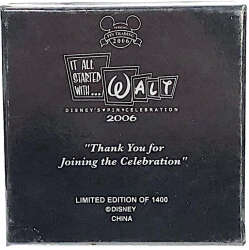 82880 - It All Started With Walt - It All Started with Walt Pin Gift Box Set - Walt Disney World alternate image