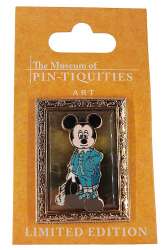 83026 - The Museum of Pin-tiquities - Disney Pin Celebration 2009 - Mickey in Blue - Walt Disney World alternate image