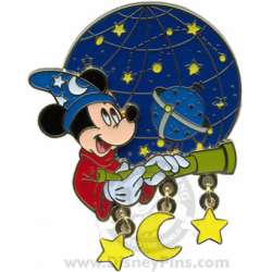 83113 - The Museum of Pin-tiquities - Disney Pin Celebration 2009 - Planetarium Sorcerer - Walt Disney World alternate image