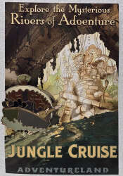 101211 - Pin on Attraction Poster Card - Jungle Cruise: Adventureland - Walt Disney Imagineering alternate image