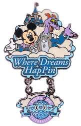 83260 - Where Dreams HapPin - Pin Celebration 2007 - Where Dreams HapPin Logo - Walt Disney World