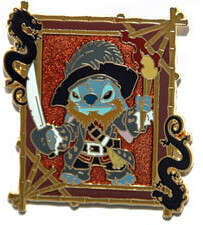 99083 - Pirates of the Caribbean Mickey & Friends Movie Mystery Collectors Set - Stitch as Captain Barbossa (Concealed) alternate image