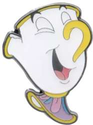 71170 - Hot Topic - Disney - Belle & Chip Pin Set - Loungefly alternate image