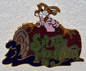 105336 - Splash Mountain - Brer Rabbit in Log - Dark Blue Water - Walt Disney World