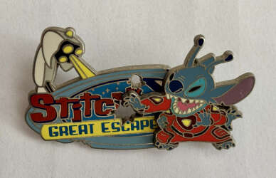 104893 - Unknown Series - Stitch's Great Escape Logo - Walt Disney World
