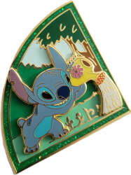 104639 - Stitch Season Quadrants - Spring Only - Stitch Watering Garden - Disney Studio Store Hollywood / Soda Fountain