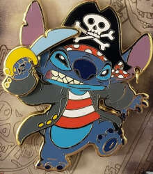104634 - Disney's Pirates of the Caribbean: Dead Man's Chest - Pirate Stitch - Disney Studio Store Hollywood / Soda Fountain