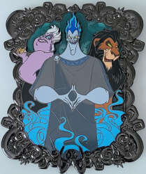 104469 - Pink A La Mode (PALM) Exclusives - Hades, Scar, Ursula Jumbo - Disney Licensed