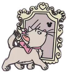 85222 - Pin Trading Fun Day 2021 - Marie Hidden Mickey - Marie Walking By Mirror #4 - Shanghai Disney Resort