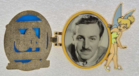 85390 - Walt Disney World 40th Anniversary - Walt Disney, Tinker Bell - Retro Logo - Hinged - Walt Disney World alternate image