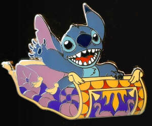 Stitch at Magic Carpets of Aladdin