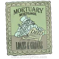 8558 - Haunted Mansion O'Pin House - Mortuary Mortgage - Disneyland Resort