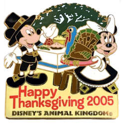 85915 - Thanksgiving - Happy Thanksgiving 2005 Animal Kingdom Mickey & Minnie - Walt Disney World