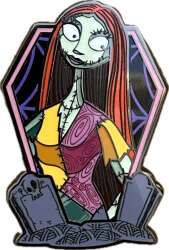 86291 - FiGPiN Mini: The Nightmare Before Christmas Coffin Mystery Collection - Glow-in-the-Dark Sally (Y347) - FiGPiN alternate image