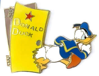86308 - Disney Auctions (P.I.N.S.) - Dressing Room - Donald Duck - Disney Auctions