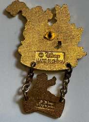 86403 - Disneyana Convention - 75 Years Daisy Goofy Minnie Mickey Donald Pluto Dangle - Walt Disney World alternate image