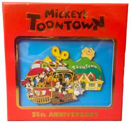 86610 - Mickey's Toontown / Toontown Fair Anniversaries - 25th Anniversary Cast Exclusive Jumbo - Walt Disney Imagineering alternate image