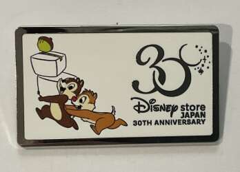 86850 - 30th anniversary Disney store japan - Chip dale - Disney Store Japan