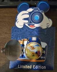 Donald Inside camera lens