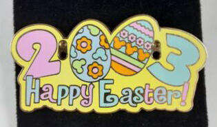 87363 - Build-a-Pin: 1st Generation - Happy Easter! 2003 Base - Walt Disney World