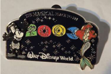 87624 - Build-a-Pin: 1st Generation - The Magical Place To Be! 2003 Dated Year Base - Walt Disney World alternate image