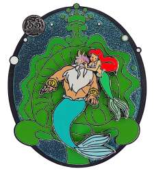 88095 - The Little Mermaid 35th Anniversary - Ariel & King Triton