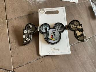 88296 - “It was all started with…” Hinged Mickey Icons - Mickey - It Was All Started With - Bronze with Black Text alternate image