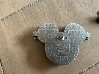 88296 - “It was all started with…” Hinged Mickey Icons - Mickey - It Was All Started With - Bronze with Black Text alternate image