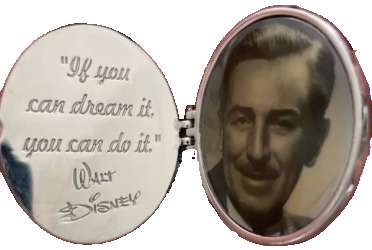 88303 - Club 33 - Hinged Locket - Disneyland Resort alternate image