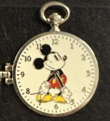 88391 - Walt Disney Day - Silver Pocket Watch - Mickey Mouse - Walt Disney World alternate image