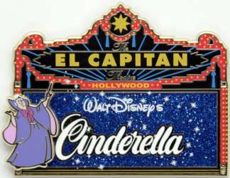 3471 - El Capitan Marquee Series - Cinderella #2 Fairy Godmother - Disney Studio Store Hollywood / Soda Fountain