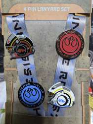 88781 - Star Wars Galaxy's Edge - Lanyard Booster Set (Full Set) - Disneyland Resort