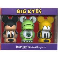 88957 - Vinylmation 3D - Big Eyes Pin Set - Mickey, Pluto, Mike Wazowski