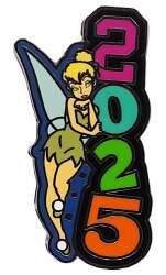 89066 - 2025 Dated Year Pins - Mystery Collection — Tinker Bell