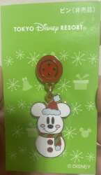 89091 - Mickey Snowman - Tokyo Disneyland Resort