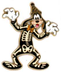 89544 - Halloween 2006 - Goofy Wearing a Skeleton Costume