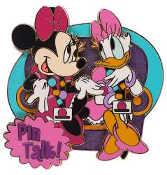 89895 - Pin Trading Nights 2006 - Pin Talk - Minnie Mouse and Daisy Duck - Disneyland Resort