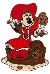 8989 - Pirates of the Caribbean Golden Mickey Icon - Minnie Mouse - Disneyland Resort