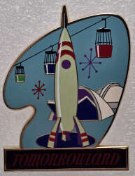 90294 - Decade Series - 1950's - Tomorrowland - Moonliner and Skyway - Walt Disney Imagineering