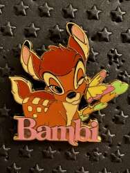 90585 - Bambi - Butterfly on his Cheek - Tokyo Disneyland Resort