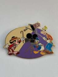 90768 - Disney Auctions (P.I.N.S.) - Mickey, Goofy. Donald Film Set - Disney Auctions