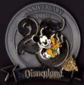 9079 - Magical Milestones: A Pin Celebration - 1980 - 25th Anniversary of Disneyland - Disneyland Resort alternate image