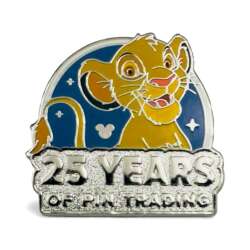 90909 - WDW Hidden Disney Series 2025 Wave A: Pin Trading 25th Anniversary - Simba - Walt Disney World