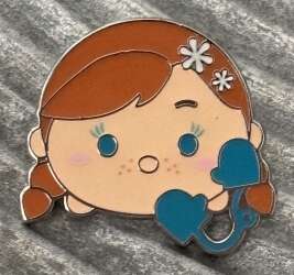 91042 - Tsum Tsum Mystery Collection: Christmas Hong Kong Pop Up - Anna - Hong Kong Disneyland