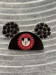 91045 - Mickey House Ears Hat - Black Jewels - Disneyland Resort