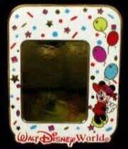 91073 - 2001 Photo Pins - Minnie Mouse - Your Photo Here Frame - Walt Disney World